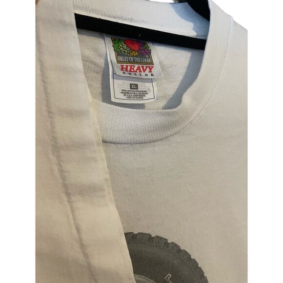 Vintage 90s Tim McGraw Everywhere 1997 Tour Road Dog Single Stitch Shirt XL - Picture 2 of 3